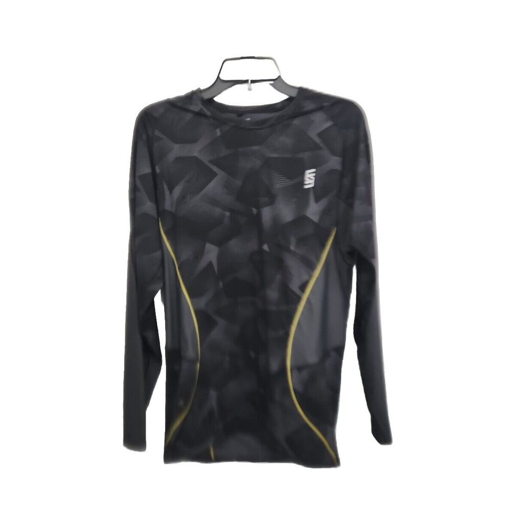 Second Skin Quatroflx Men's Compression Shirt Top Long Sleeves Size XXL